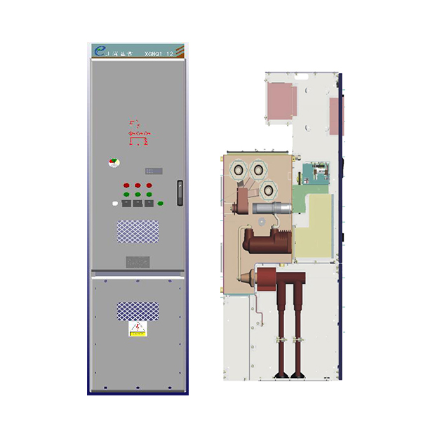 XGNQ1-12環(huán)保型交流金屬封閉充氣式開關(guān)柜